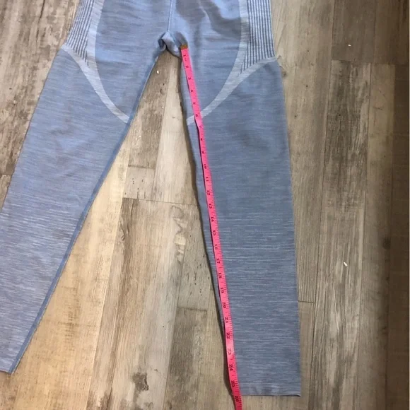 Ryka Compression Leggings Womens Lt. blue Nylon Blend Performance Contouring XL - Picture 11 of 12